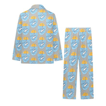Load image into Gallery viewer, Big Boys' V-Neck Long Pajama Set