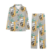 Load image into Gallery viewer, Big Girls' V-Neck Long Pajama Set