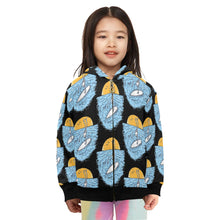 Load image into Gallery viewer, Little Girls' Zip Up Hoodie
