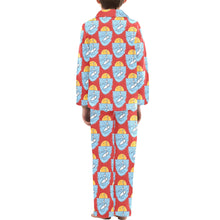 Load image into Gallery viewer, Big Boys' V-Neck Long Pajama Set