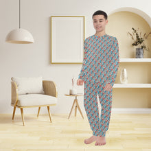 Load image into Gallery viewer, Big Boys' Crew Neck Long Pajama Set