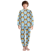 Load image into Gallery viewer, Big Boys' Crew Neck Long Pajama Set