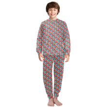 Load image into Gallery viewer, Big Boys' Crew Neck Long Pajama Set