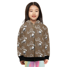 Load image into Gallery viewer, Little Girls' Zip Up Hoodie