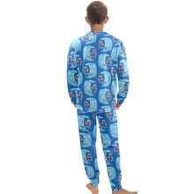 Load image into Gallery viewer, Big Boys' Crew Neck Long Pajama Set