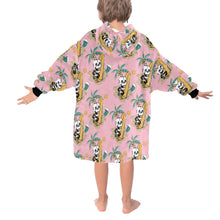 Load image into Gallery viewer, Blanket Hoodie for Kids