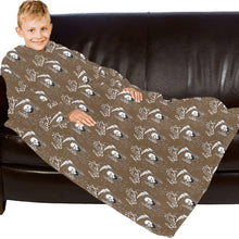 Load image into Gallery viewer, Blanket Robe with Sleeves for Kids