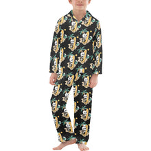 Load image into Gallery viewer, Big Boys' V-Neck Long Pajama Set