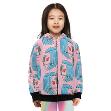 Load image into Gallery viewer, Little Girls' Zip Up Hoodie