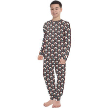Load image into Gallery viewer, Big Boys' Crew Neck Long Pajama Set