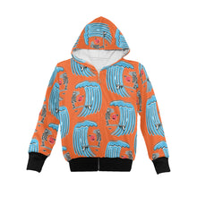 Load image into Gallery viewer, Little Girls' Zip Up Hoodie