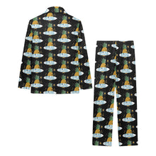 Load image into Gallery viewer, Big Boys' V-Neck Long Pajama Set