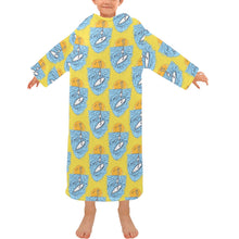 Load image into Gallery viewer, Blanket Robe with Sleeves for Kids