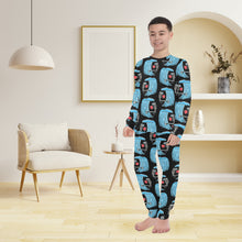Load image into Gallery viewer, Big Boys' Crew Neck Long Pajama Set