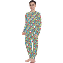 Load image into Gallery viewer, Big Boys' Crew Neck Long Pajama Set
