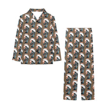 Load image into Gallery viewer, Big Boys' V-Neck Long Pajama Set