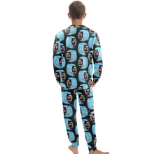 Load image into Gallery viewer, Big Boys' Crew Neck Long Pajama Set