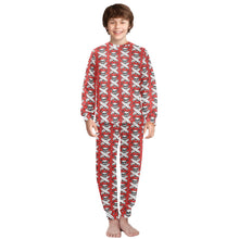 Load image into Gallery viewer, Big Boys' Crew Neck Long Pajama Set