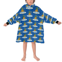 Load image into Gallery viewer, Blanket Hoodie for Kids