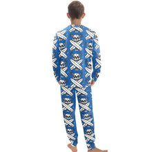 Load image into Gallery viewer, Big Boys' Crew Neck Long Pajama Set