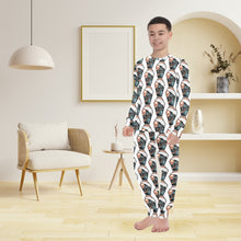Load image into Gallery viewer, Big Boys' Crew Neck Long Pajama Set