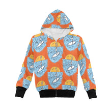 Load image into Gallery viewer, Little Girls' Zip Up Hoodie