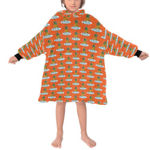 Load image into Gallery viewer, Blanket Hoodie for Kids