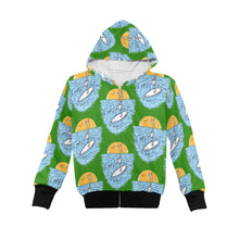 Load image into Gallery viewer, Little Girls' Zip Up Hoodie