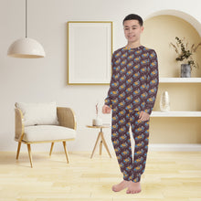 Load image into Gallery viewer, Big Boys' Crew Neck Long Pajama Set