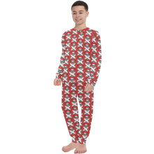 Load image into Gallery viewer, Big Boys' Crew Neck Long Pajama Set