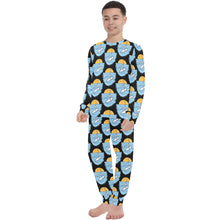 Load image into Gallery viewer, Big Boys' Crew Neck Long Pajama Set