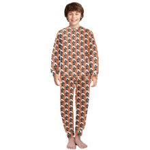 Load image into Gallery viewer, Big Boys' Crew Neck Long Pajama Set