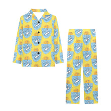 Load image into Gallery viewer, Big Boys' V-Neck Long Pajama Set