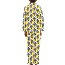 Load image into Gallery viewer, Big Boys' V-Neck Long Pajama Set