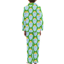 Load image into Gallery viewer, Big Boys' V-Neck Long Pajama Set