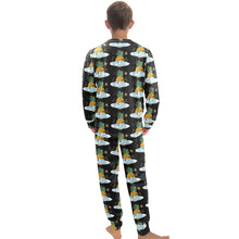 Load image into Gallery viewer, Big Boys' Crew Neck Long Pajama Set