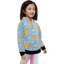 Load image into Gallery viewer, Little Girls' Zip Up Hoodie