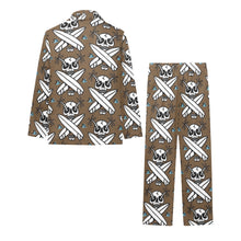 Load image into Gallery viewer, Big Girls' V-Neck Long Pajama Set