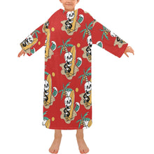 Load image into Gallery viewer, Blanket Robe with Sleeves for Kids