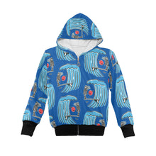 Load image into Gallery viewer, Little Girls' Zip Up Hoodie