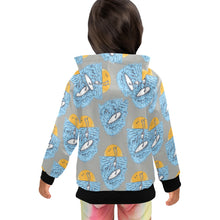 Load image into Gallery viewer, Little Girls' Zip Up Hoodie