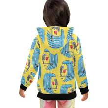 Load image into Gallery viewer, Little Girls' Zip Up Hoodie