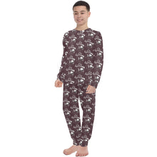 Load image into Gallery viewer, Big Boys' Crew Neck Long Pajama Set