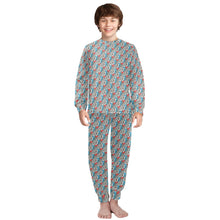 Load image into Gallery viewer, Big Boys' Crew Neck Long Pajama Set