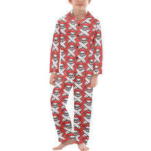 Load image into Gallery viewer, Big Boys' V-Neck Long Pajama Set