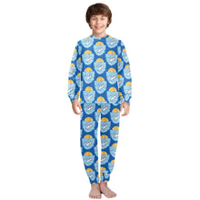 Load image into Gallery viewer, Big Boys' Crew Neck Long Pajama Set