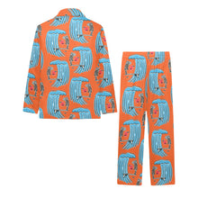 Load image into Gallery viewer, Big Boys' V-Neck Long Pajama Set