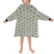 Load image into Gallery viewer, Blanket Hoodie for Kids