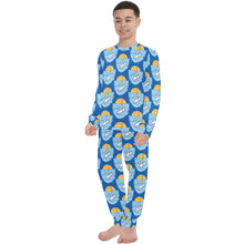 Load image into Gallery viewer, Big Boys' Crew Neck Long Pajama Set