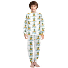 Load image into Gallery viewer, Big Boys' Crew Neck Long Pajama Set